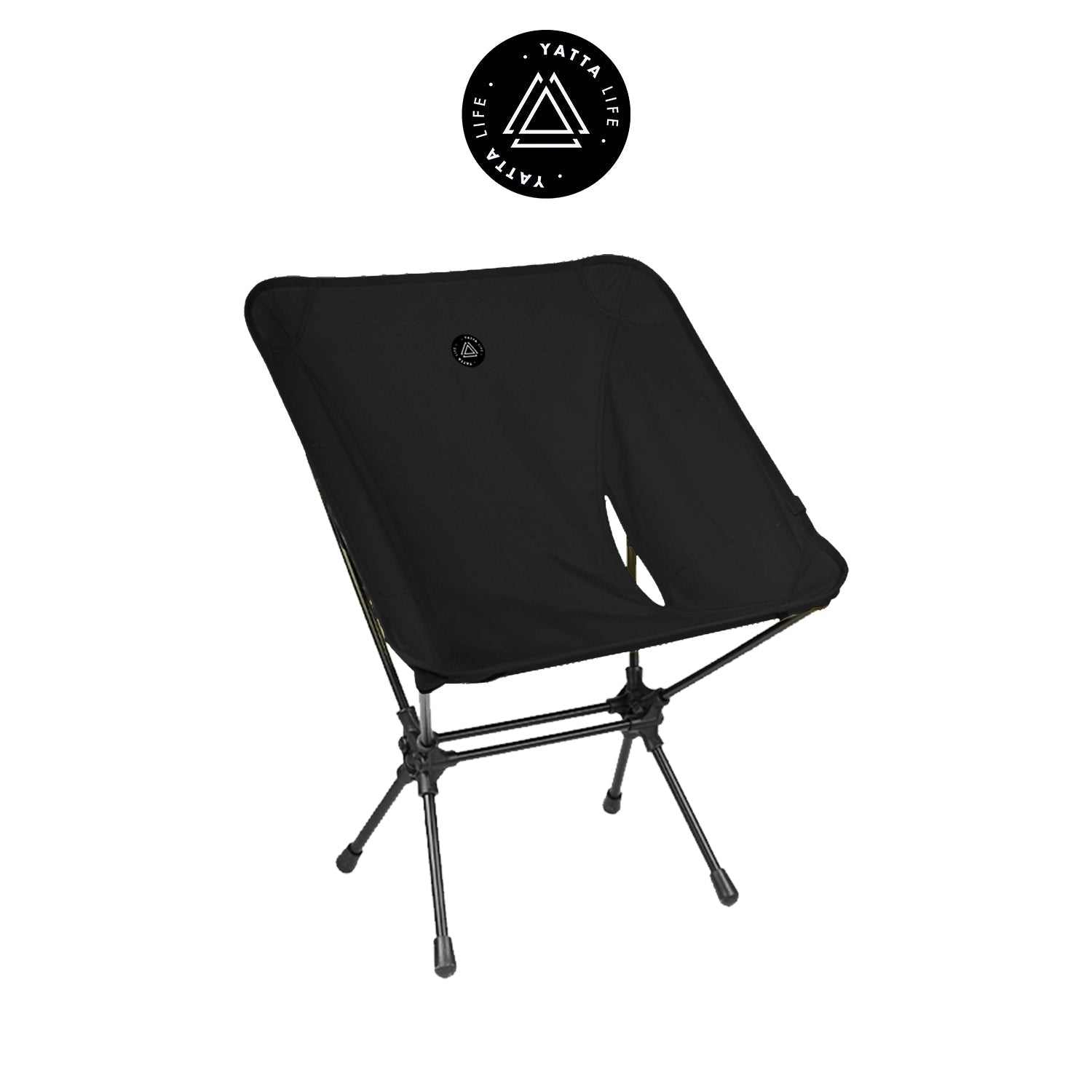 Low Back Ultralight Folding Camping Chairs With Storage Pouch - Khaki - Image 5