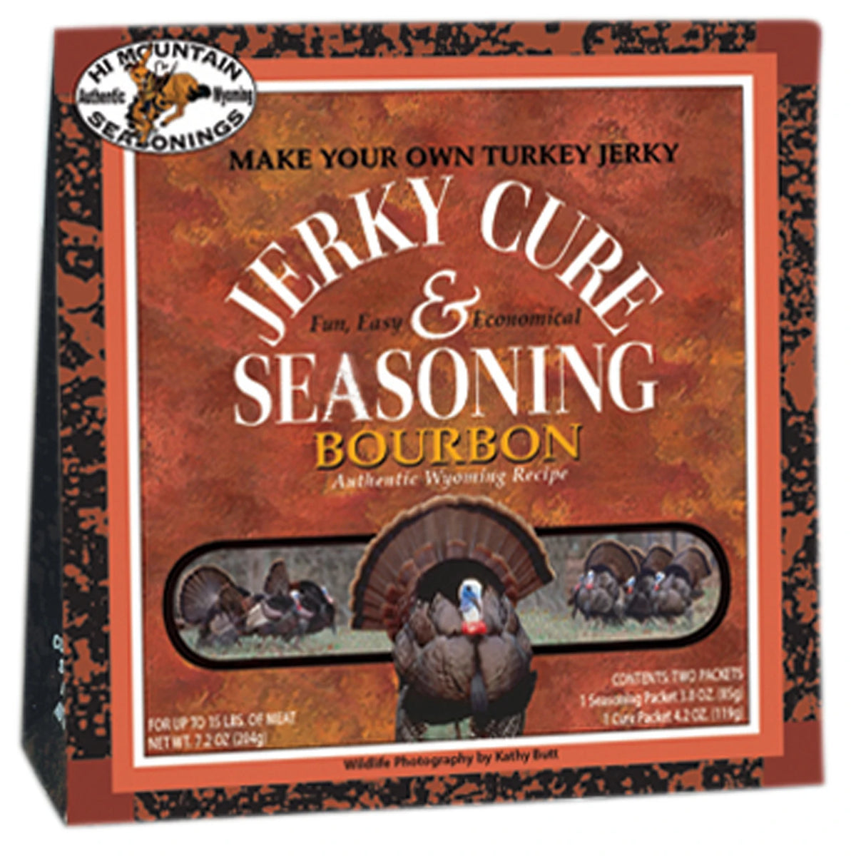 Hi Mountain Wild Turkey Bourbon Blend Jerky Kit for turkey venison and wild game