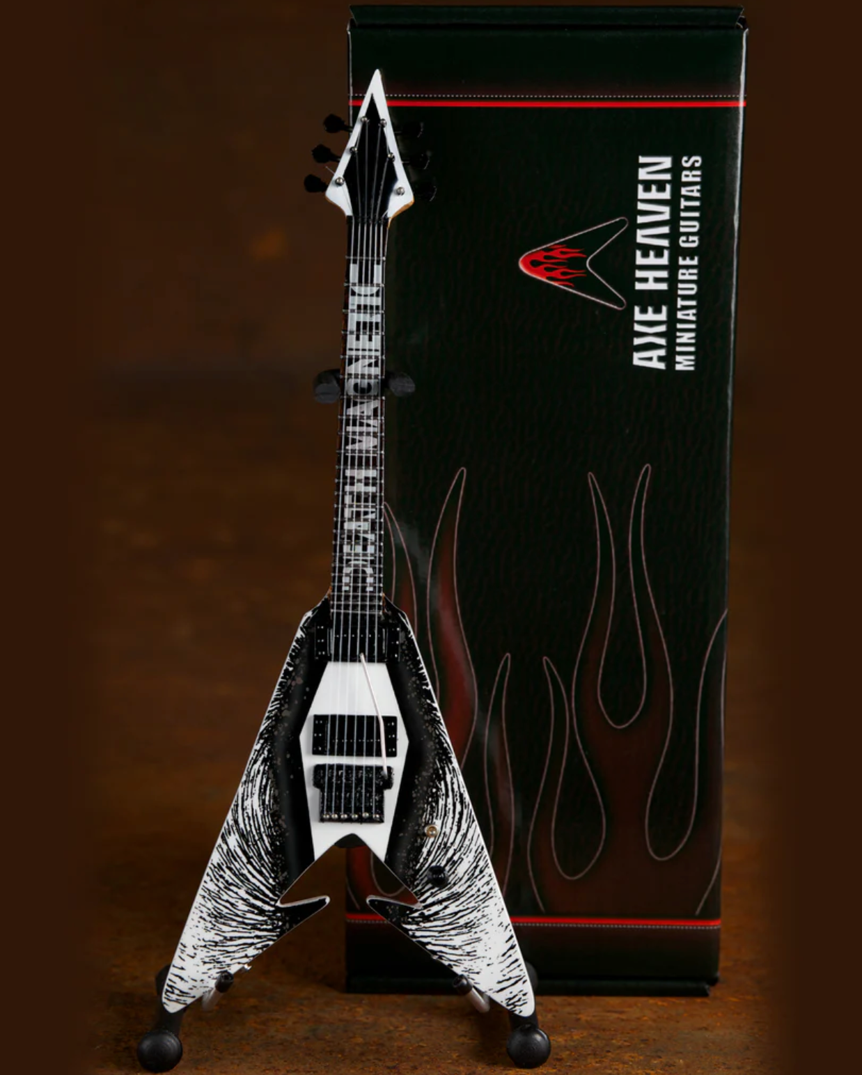 Kirk Hammett Death Magnetic V Miniature Guitar Replica Collectible - Image 2
