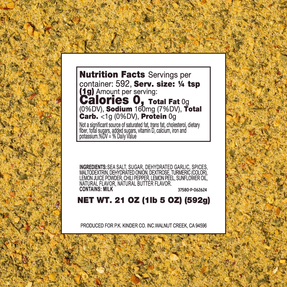 Kinder's Buttery Garlic & Herb Seasoning(Bulk)