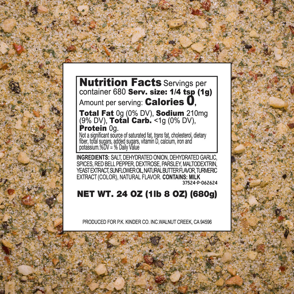 Kinder's Buttery Steakhouse Seasoning(Bulk)
