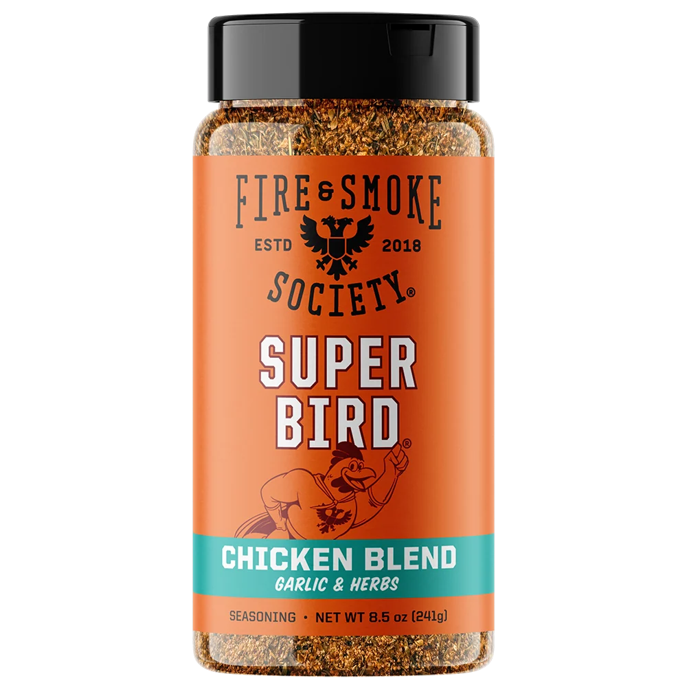 Fire & Smoke Society Super Bird Poultry Seasoning 8.5 oz chicken and turkey BBQ rub