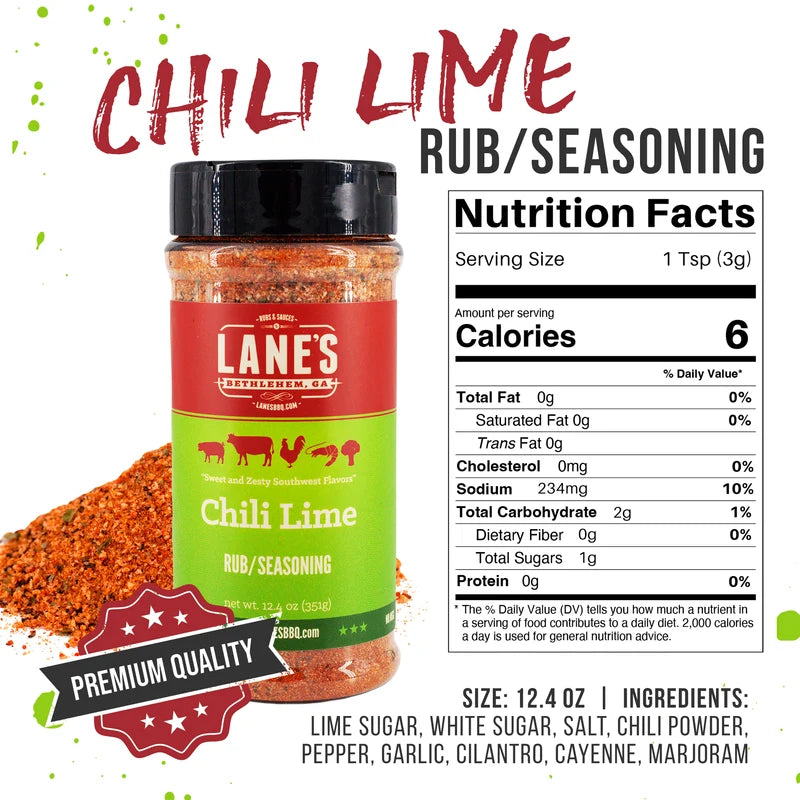 Lane's BBQ Chili Lime Rub - Image 4