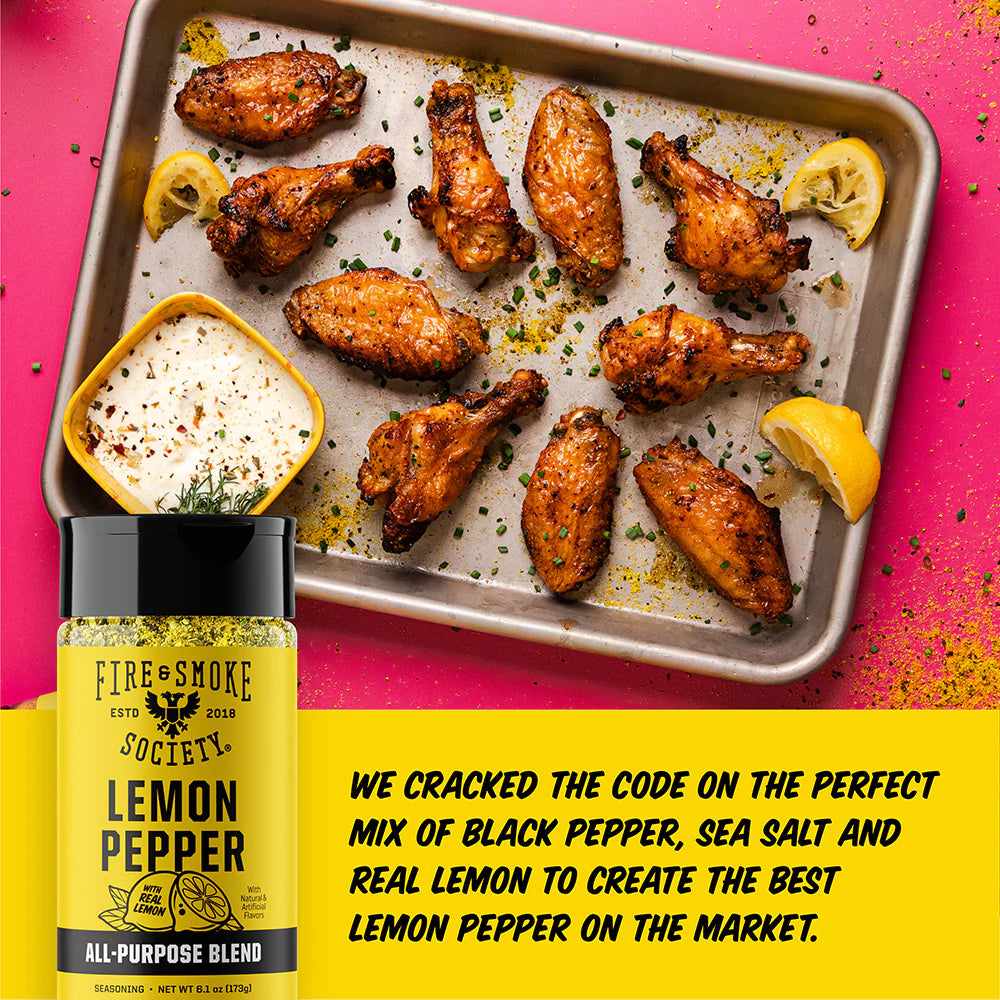 Fire & Smoke Society Lemon Pepper - Image 3