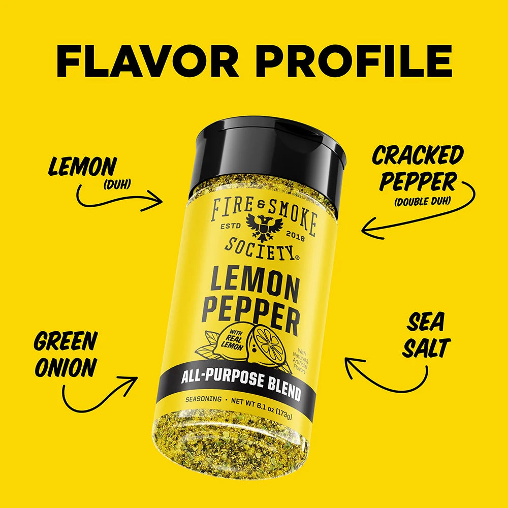 Fire & Smoke Society Lemon Pepper - Image 2