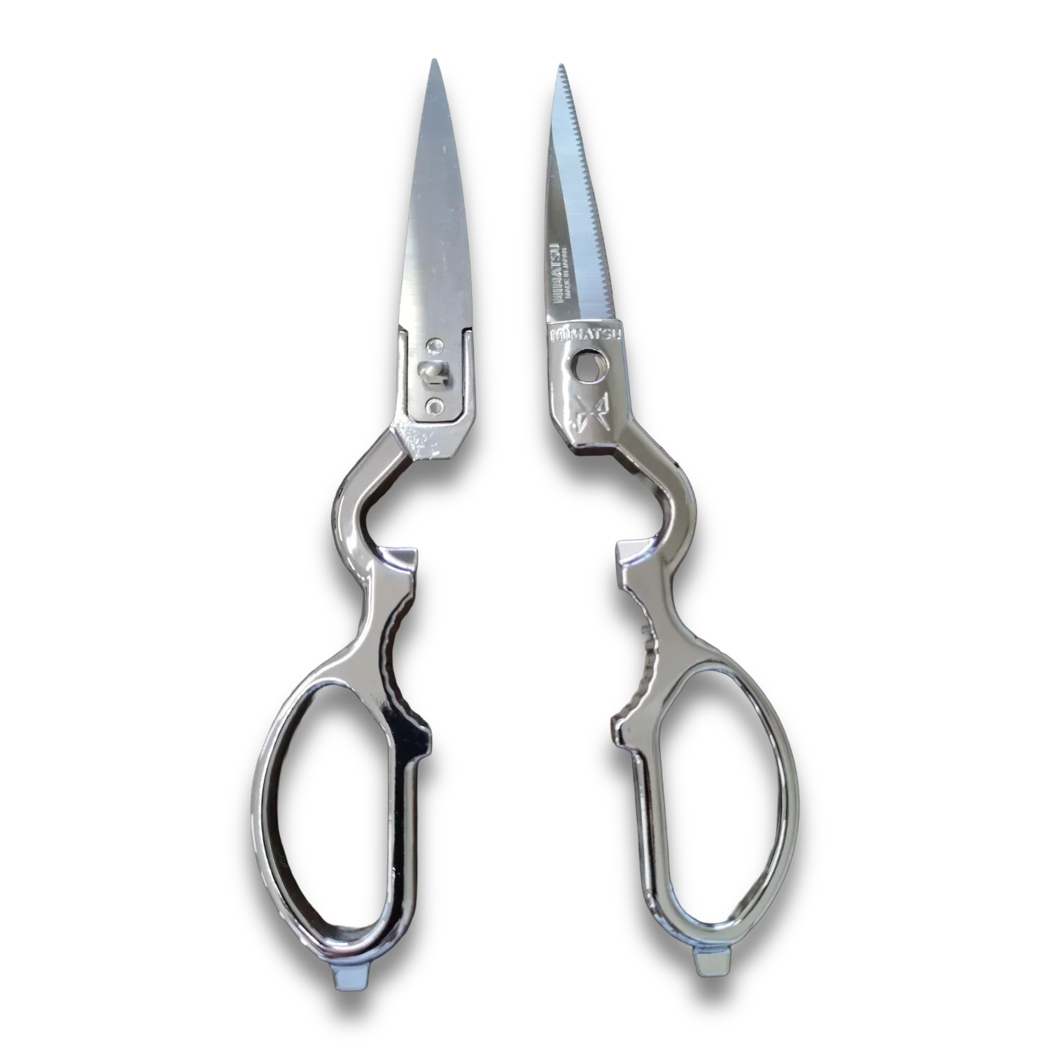 MIMATSU Stainless Steel Kitchen Scissors – Removable Type | Made in Japan
