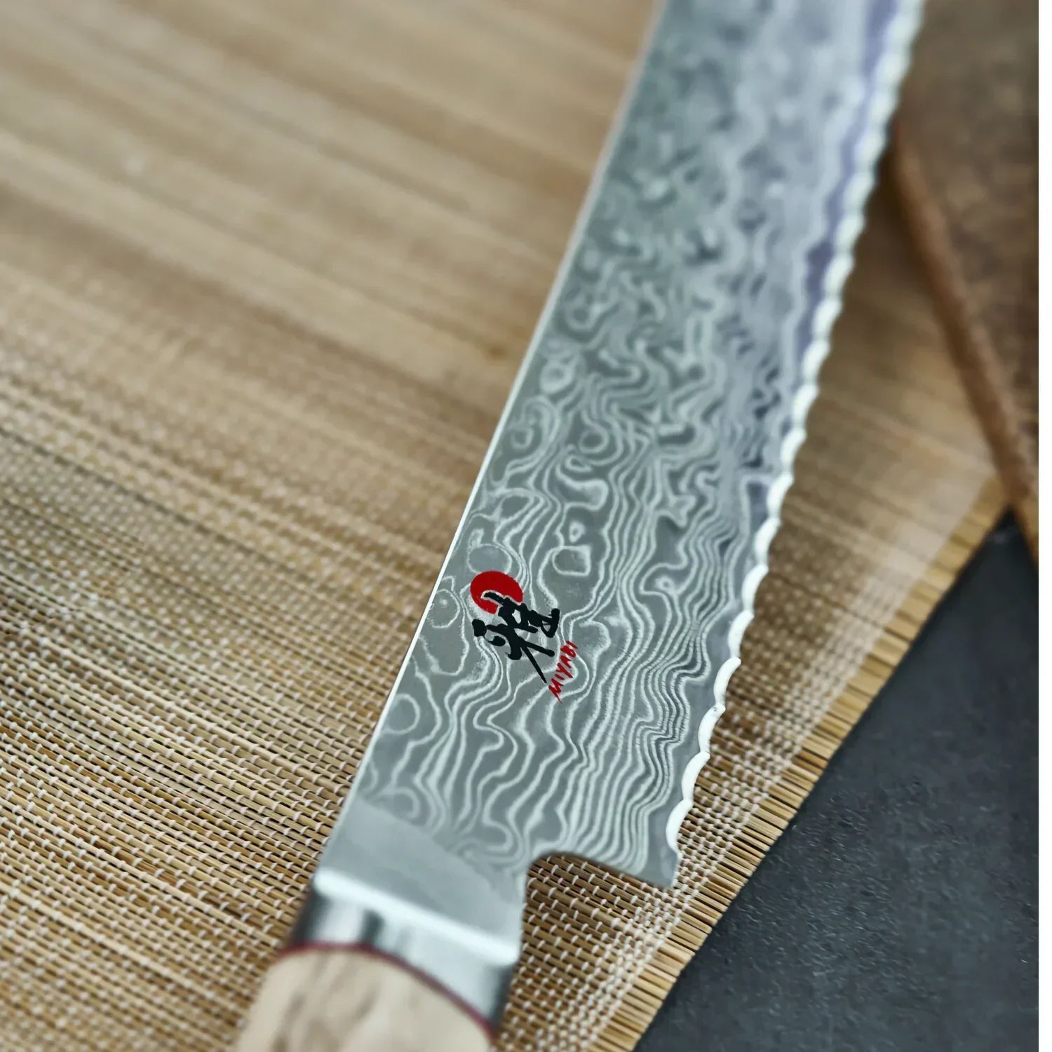 MIYABI 5000 MCD - 9-inch - Bread knife, brown