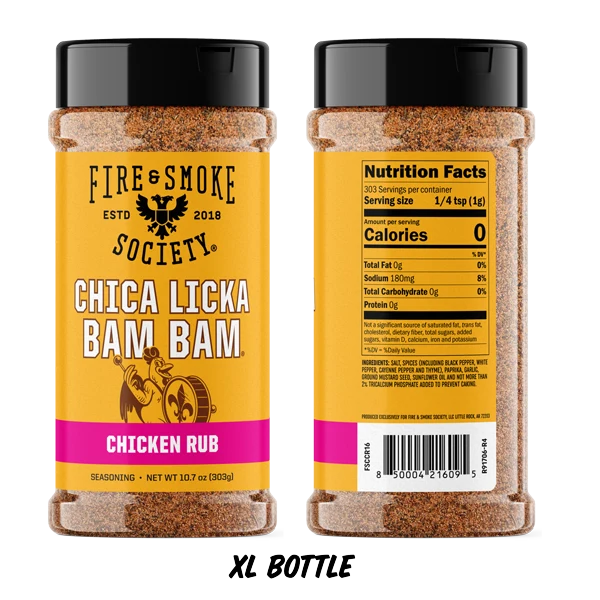 Fire & Smoke Society Chica Licka Bam Bam Chicken Rub - Image 2