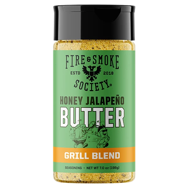 Fire & Smoke Society Honey Jalapeño Butter Seasoning 7 oz taco and chicken rub