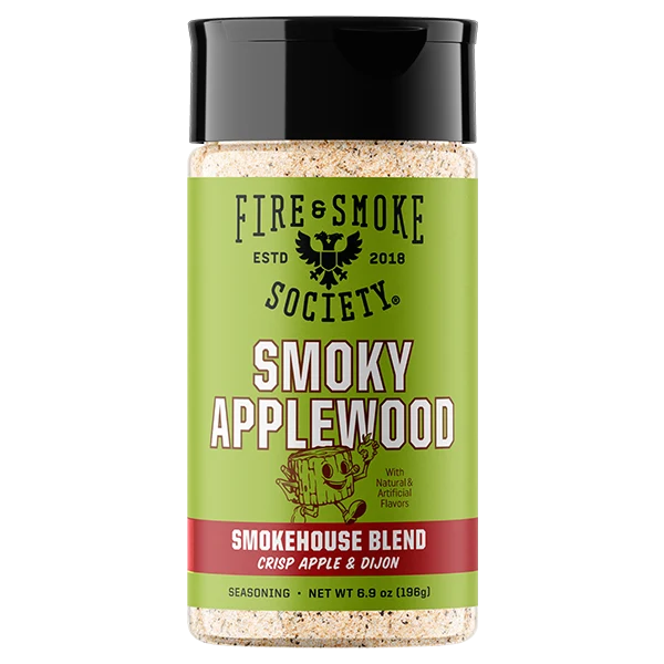 Fire & Smoke Society Smoky Applewood BBQ Rub 6.9 oz applewood pork and chicken seasoning