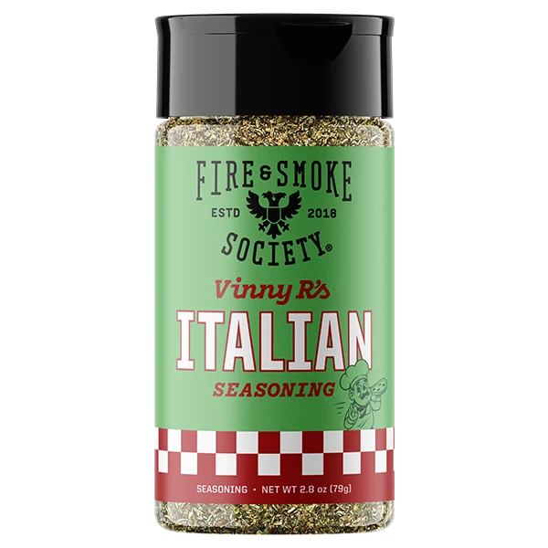 Fire & Smoke Society Vinny R's Italian Seasoning 2.8 oz salt-free Italian herb blend