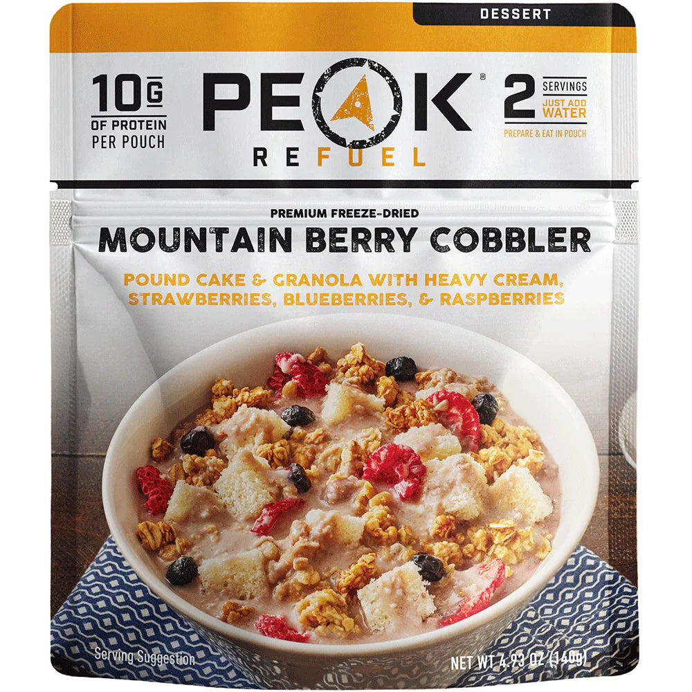 Peak Refuel Mountain Berry Cobbler