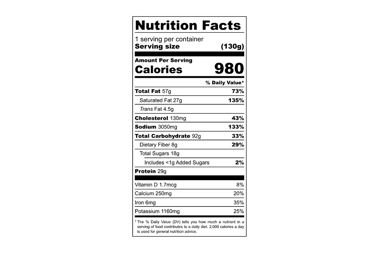 Foundation Outdoors Chicken Pot Pie Meal - Image 4
