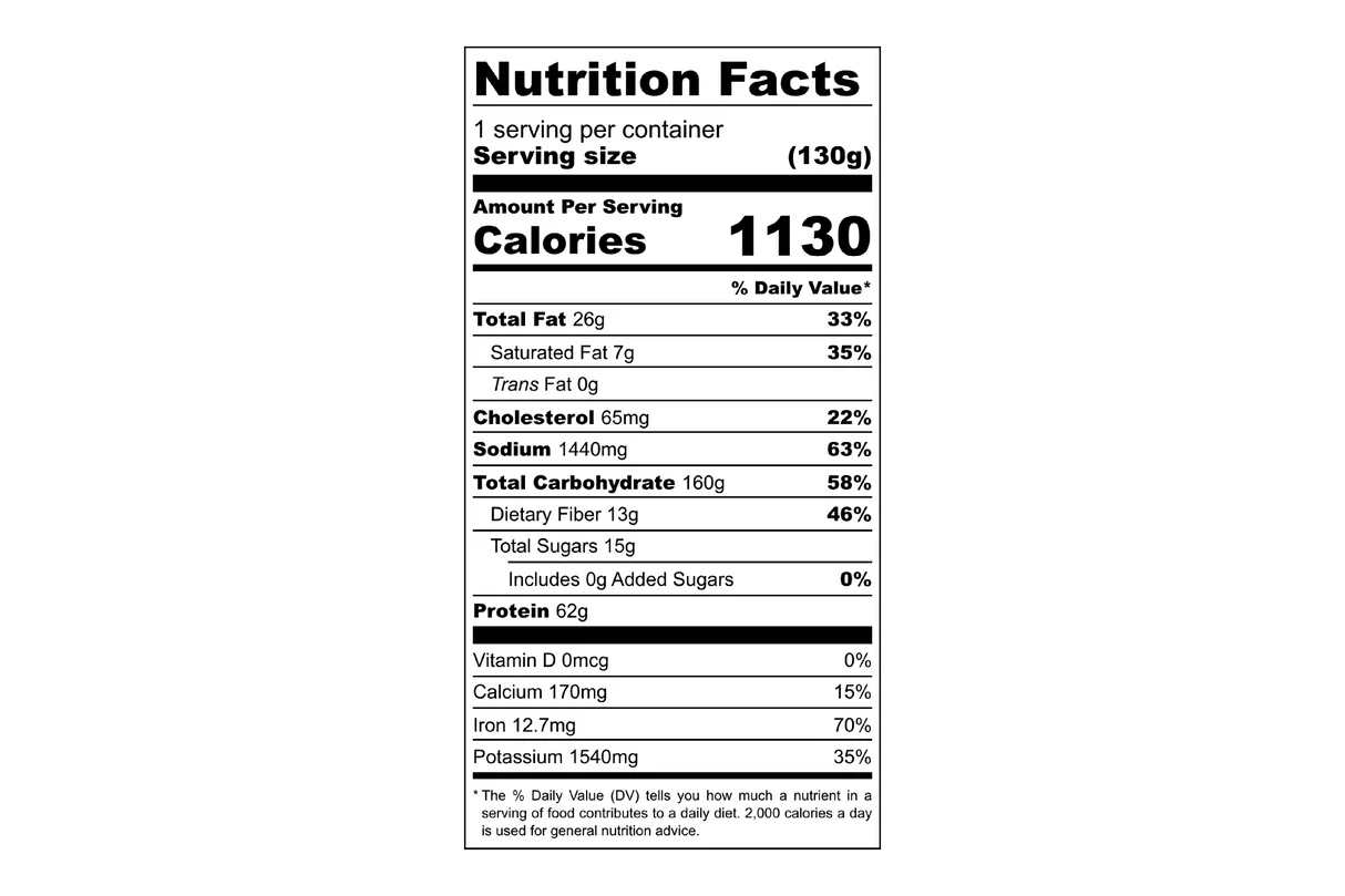 Foundation Outdoors Spaghetti With Meat Sauce Freeze Dried Meal - Image 4