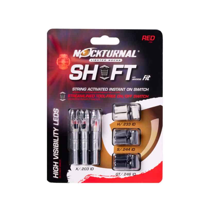 Nockturnal Archery Shift FIT Universal Lighted Nocks – 3 Pack - Image 4