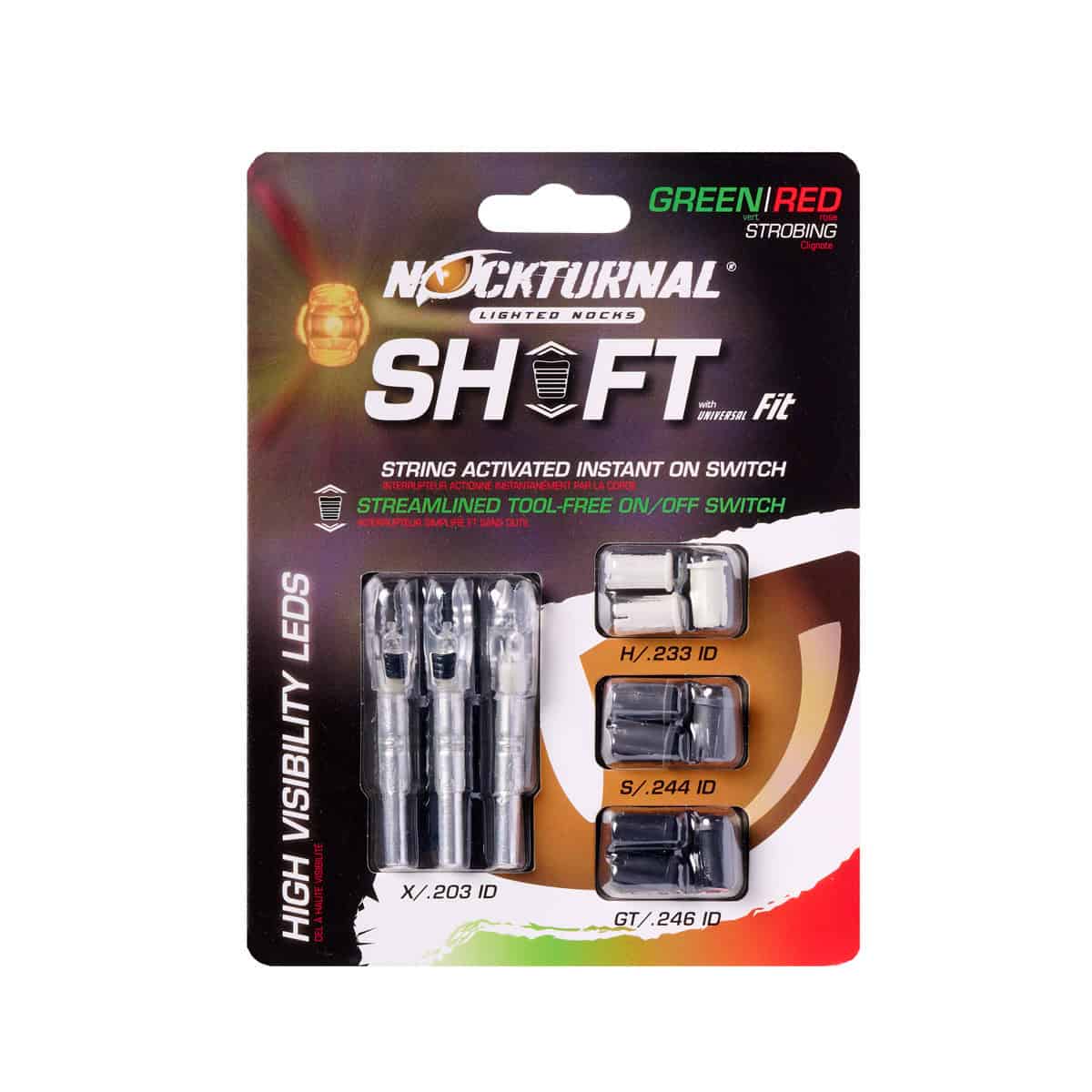 Nockturnal Archery Shift FIT Universal Lighted Nocks – 3 Pack - Image 6