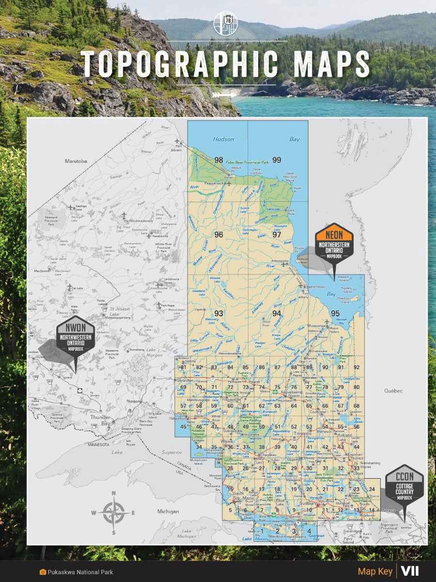Backroad Maps Northeastern Ontario Backroad Mapbook
