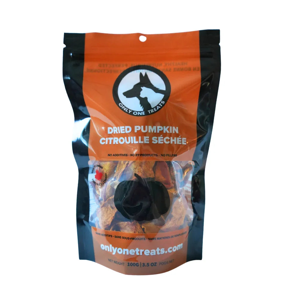 Only One Treats Dried Pumpkin Slices 100g