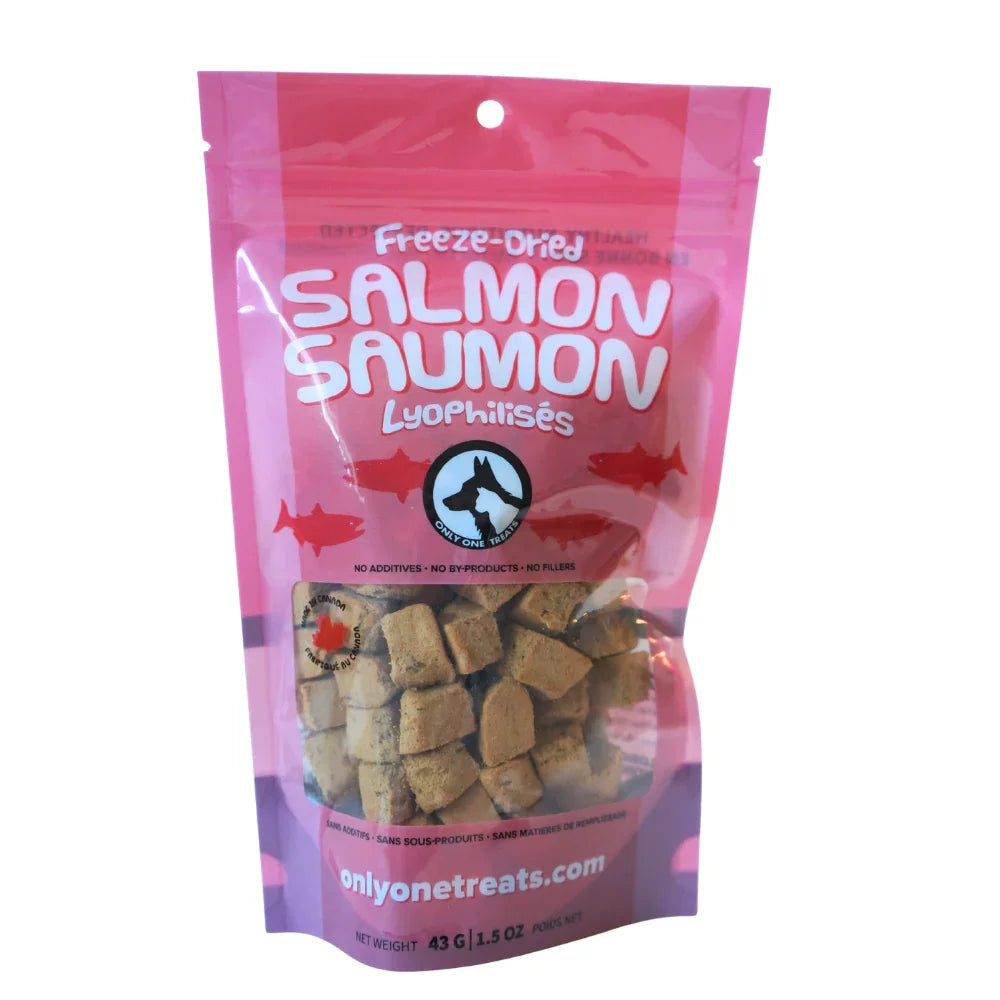 Only One Treats Freeze-Dried Salmon 43g