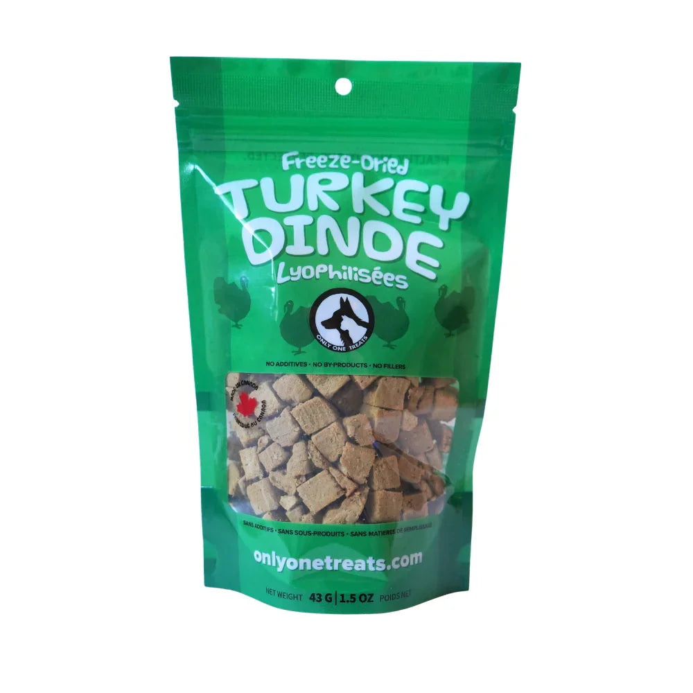 Only One Treats Freeze-Dried Turkey 43g