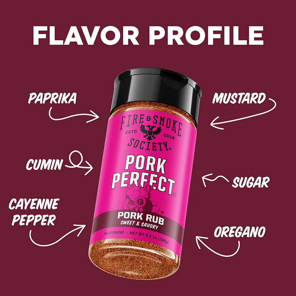 Fire & Smoke Society Pork Perfect BBQ Rub - Image 2