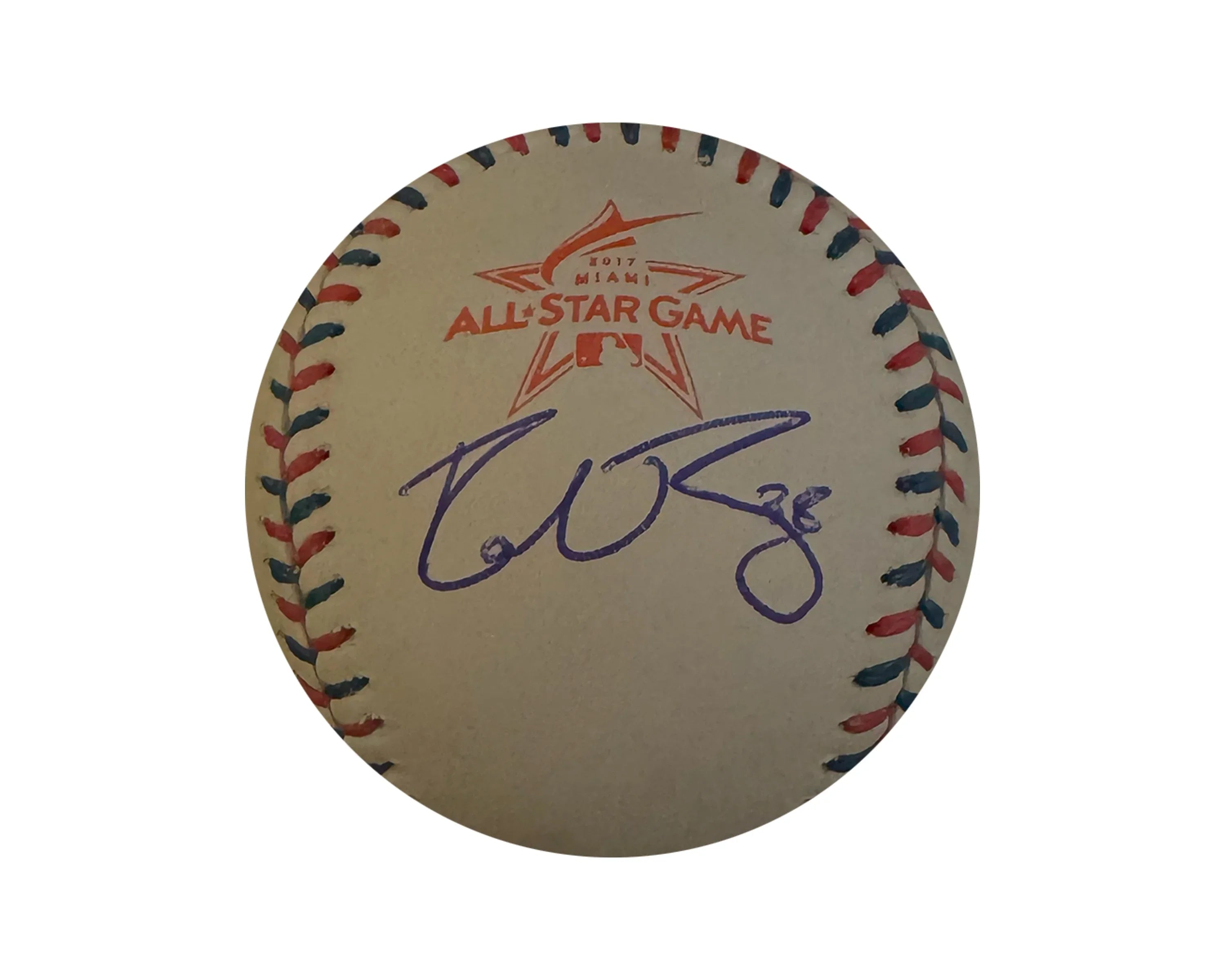 Robbie Ray Autographed 2017 All-Star Game Rawlings Official Major League Baseball