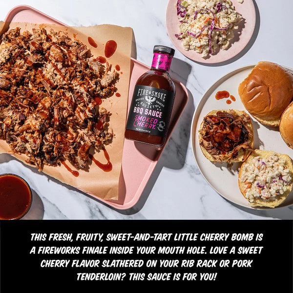 Fire & Smoke Society Smoked Cherry BBQ Sauce - Image 5