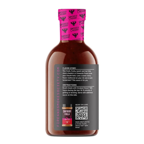 Fire & Smoke Society Smoked Cherry BBQ Sauce - Image 2