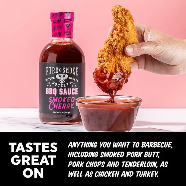 Fire & Smoke Society Smoked Cherry BBQ Sauce - Image 7