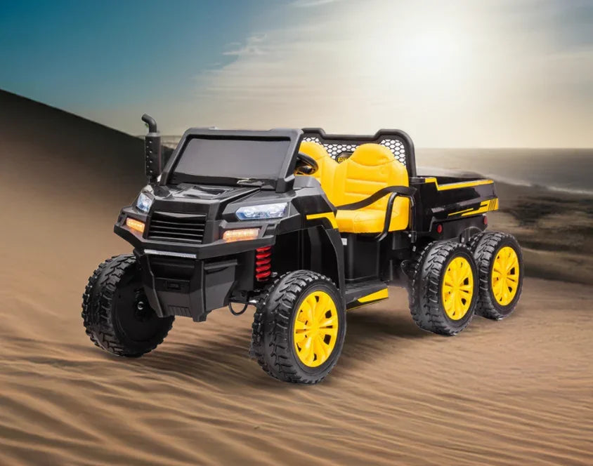 2025 6 WHEEL TRACTOR 24V 2 SEATER KIDS RIDE ON CAR WITH REMOTE CONTROL