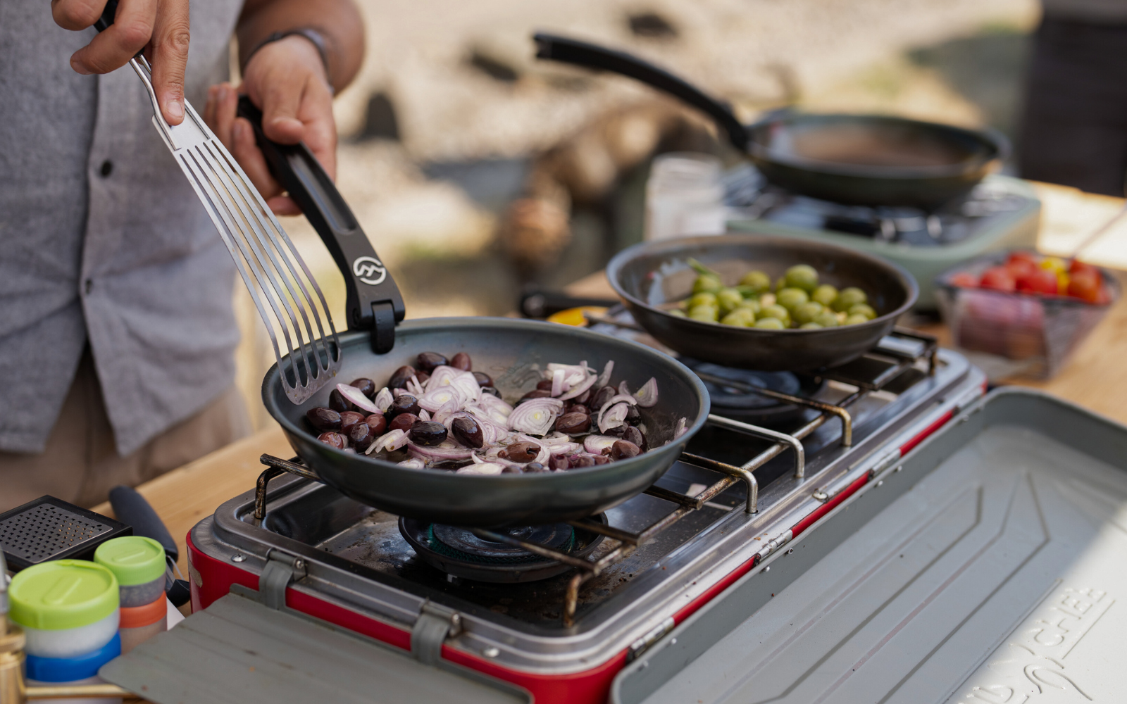 GOSO Cookware Outdoor Gourmet 2-pan set