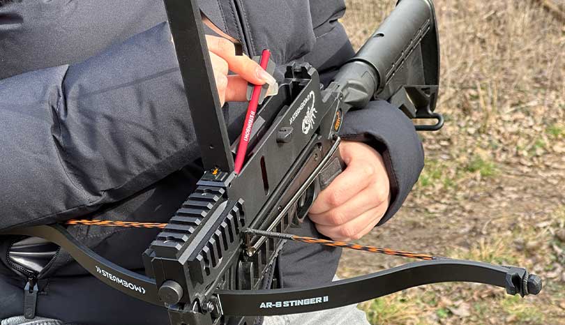 Steambow Archery AR-Series Aluminum Magazine | 6-Arrow Crossbow Upper - Image 2