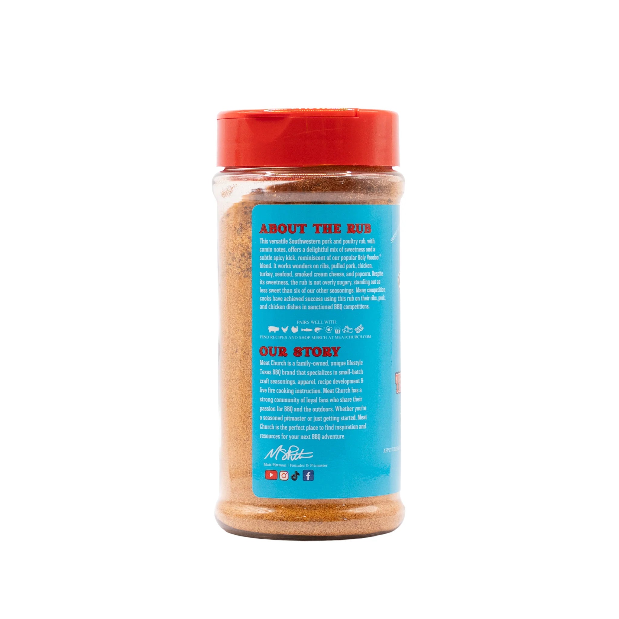 Meat Church Texas Sugar BBQ Rub – 12 oz - Image 2