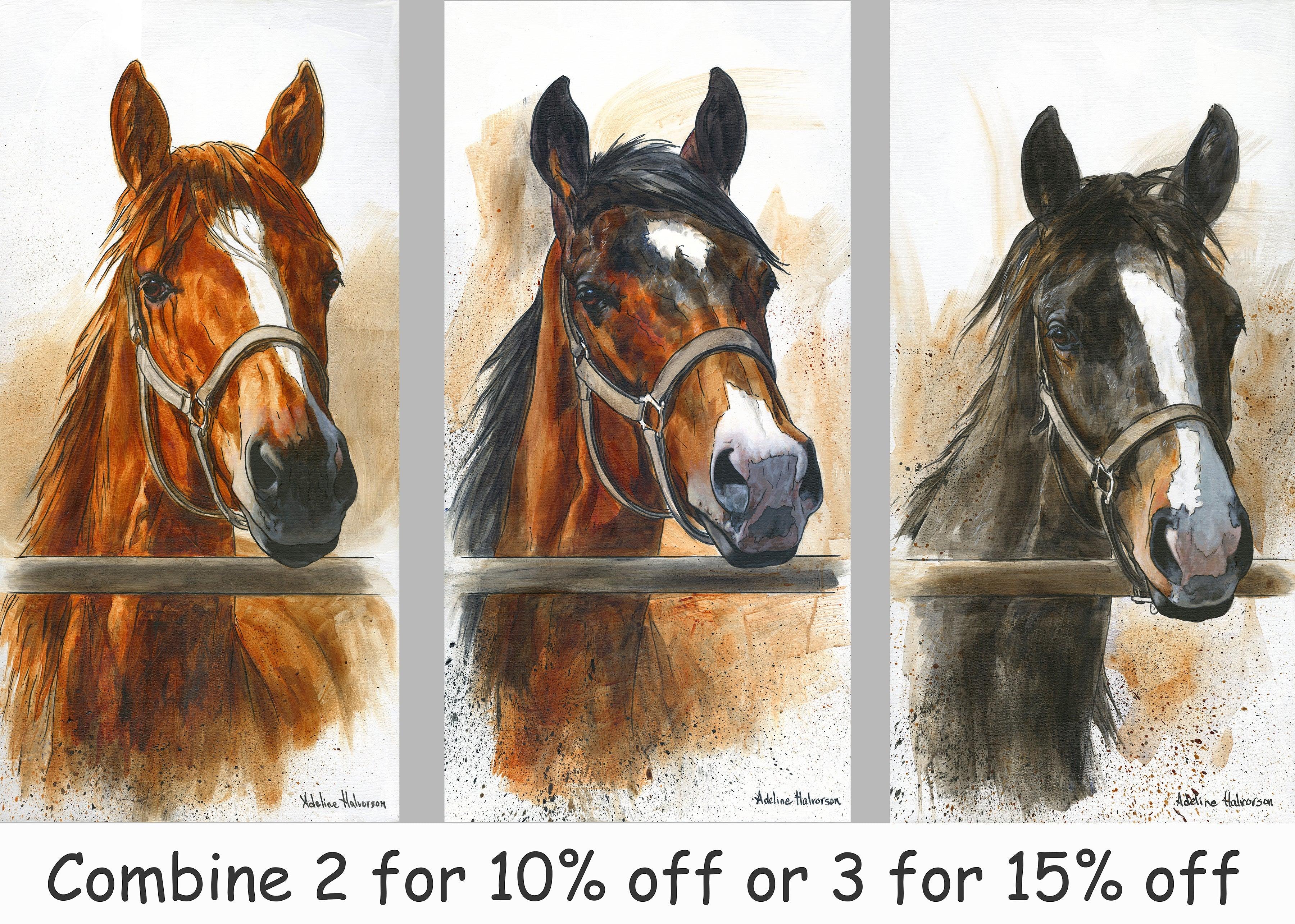 Adeline Halvorson Artworks The Gate Crew - Alert Canvas Print