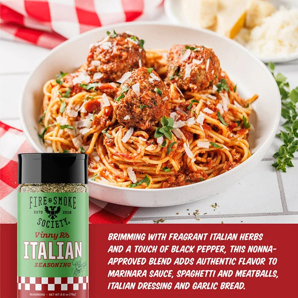 Fire & Smoke Society Vinny R's Italian Seasoning – 2.8 oz - Image 3