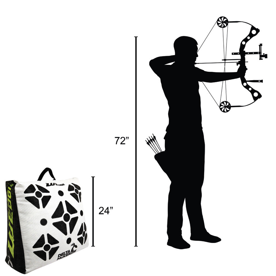 Delta McKenzie Archery 24″ Wedgie Bag Target - Image 2