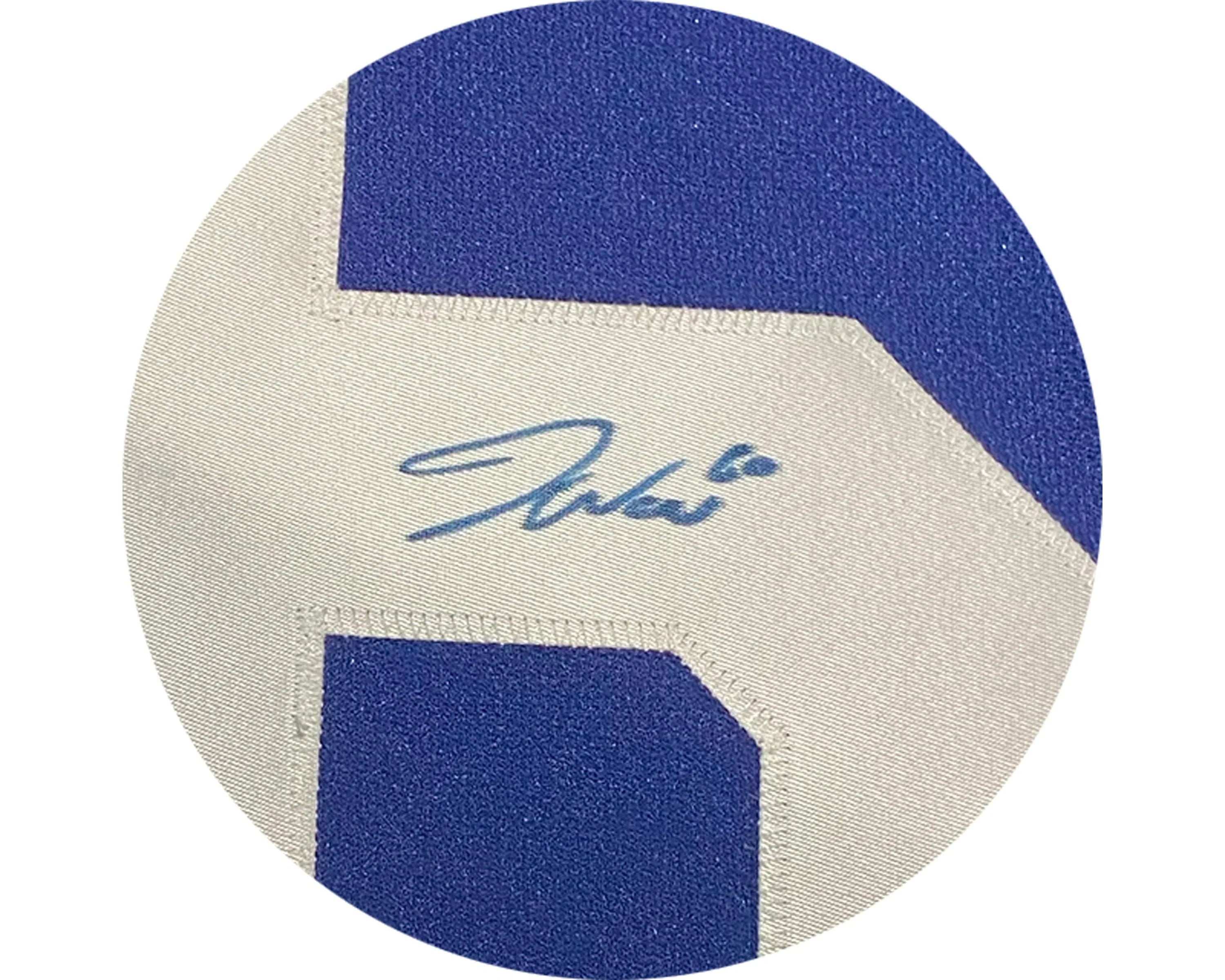 Joseph Woll Autographed Toronto Maple Leafs Home Blue Adidas Jersey w/ 2024 ASG Patch - Image 2
