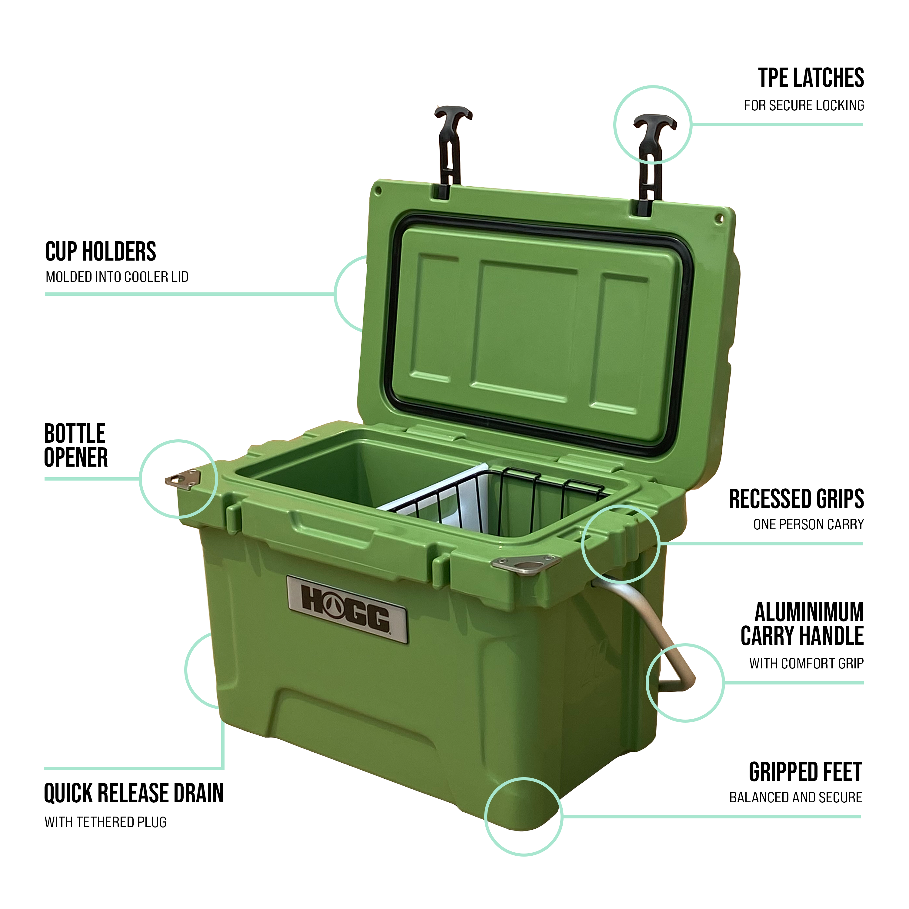 Hogg Outfitters - 20QT Cooler - Image 15