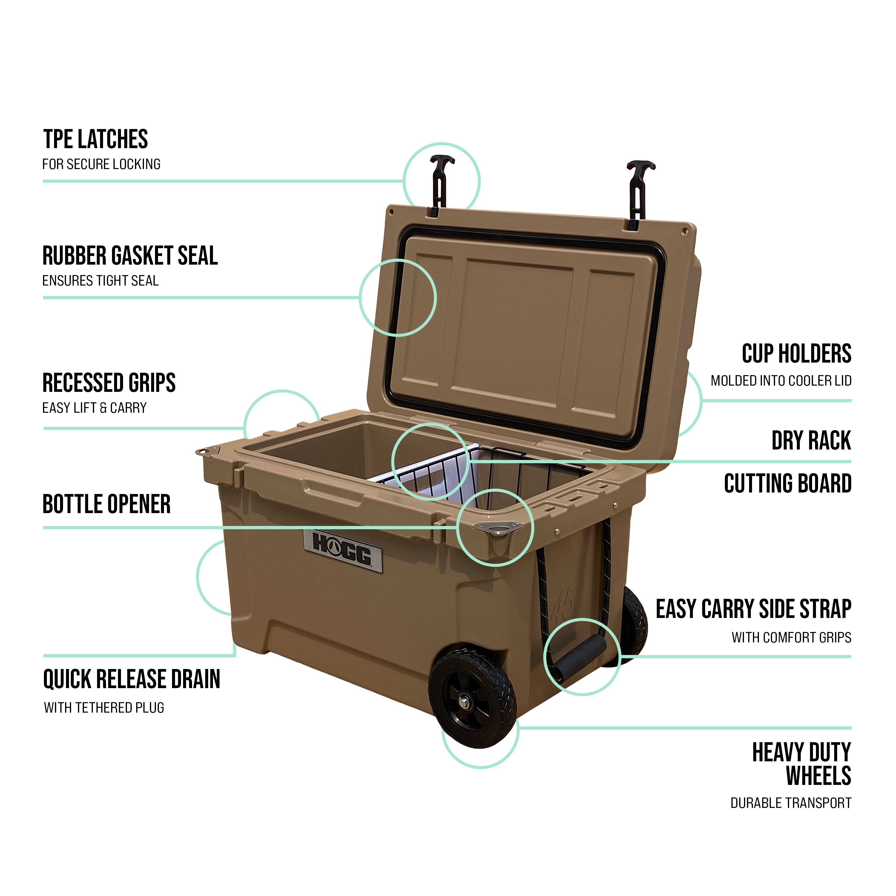 Hogg Outfitters - 45QT Cooler - Image 9