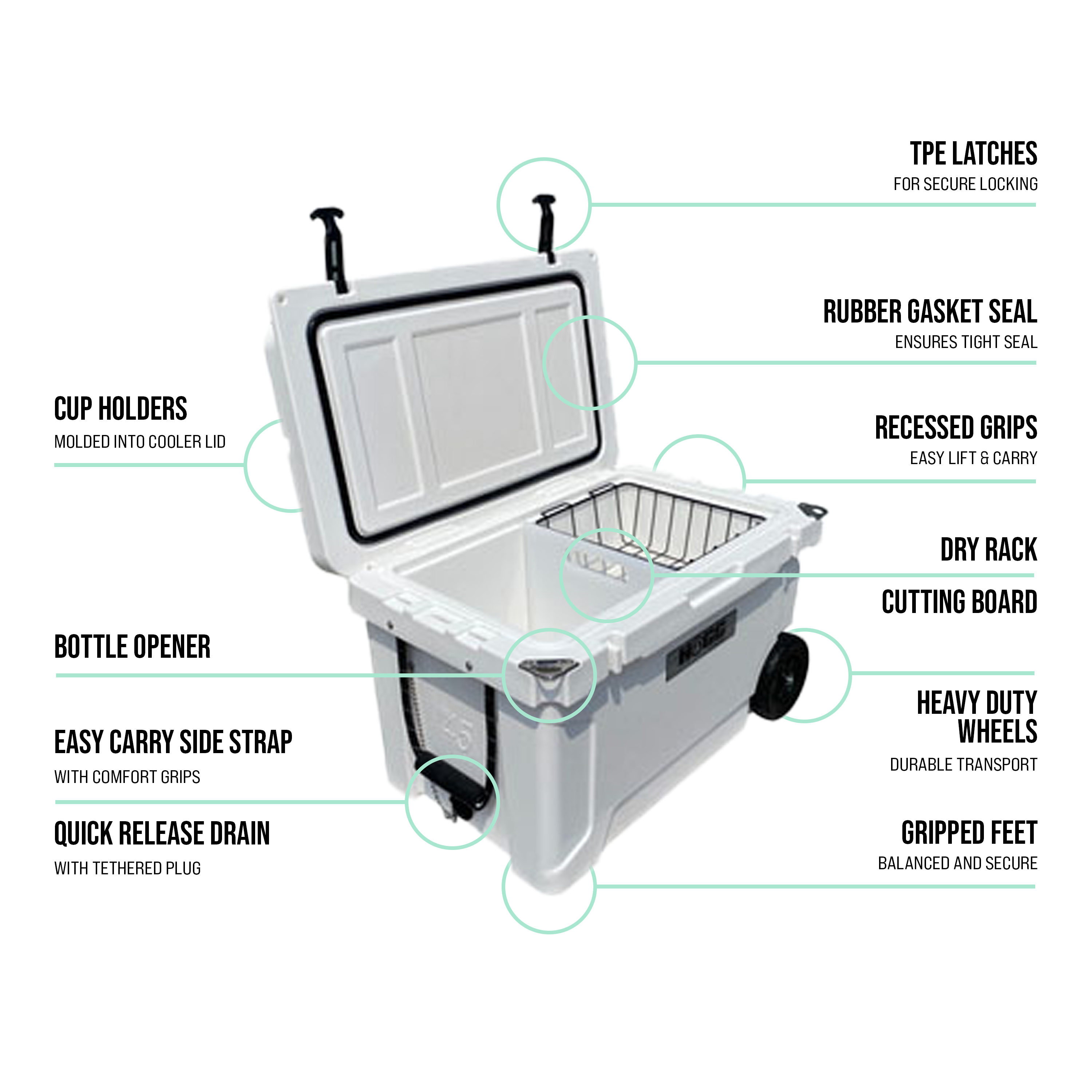Hogg Outfitters - 45QT Cooler - Image 7