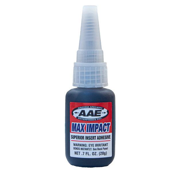 AAE Max Impact superior insert adhesive bottle for archery equipment