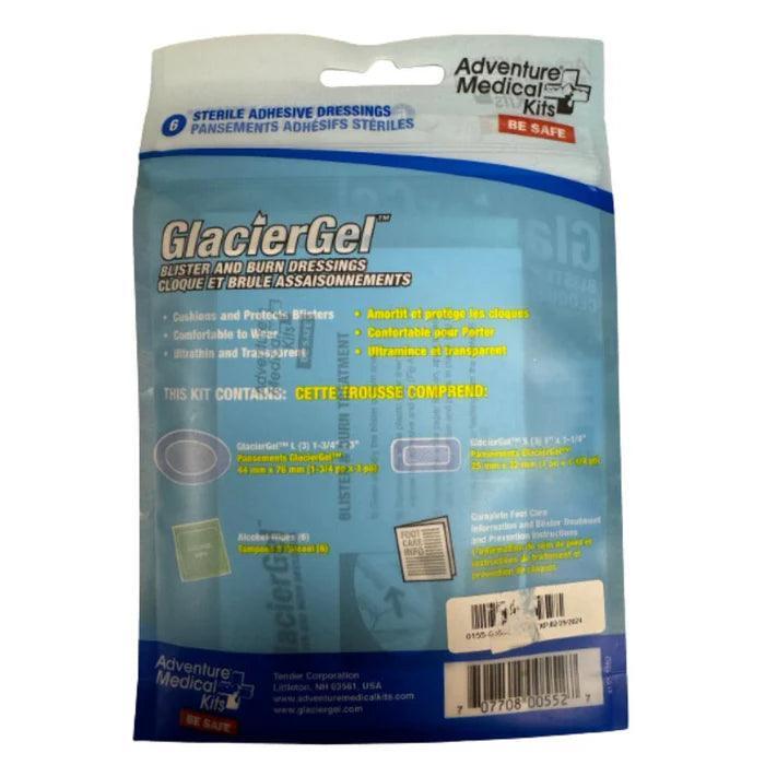 Adventure Medical Kits GlacierGel blister and burn dressings package front view