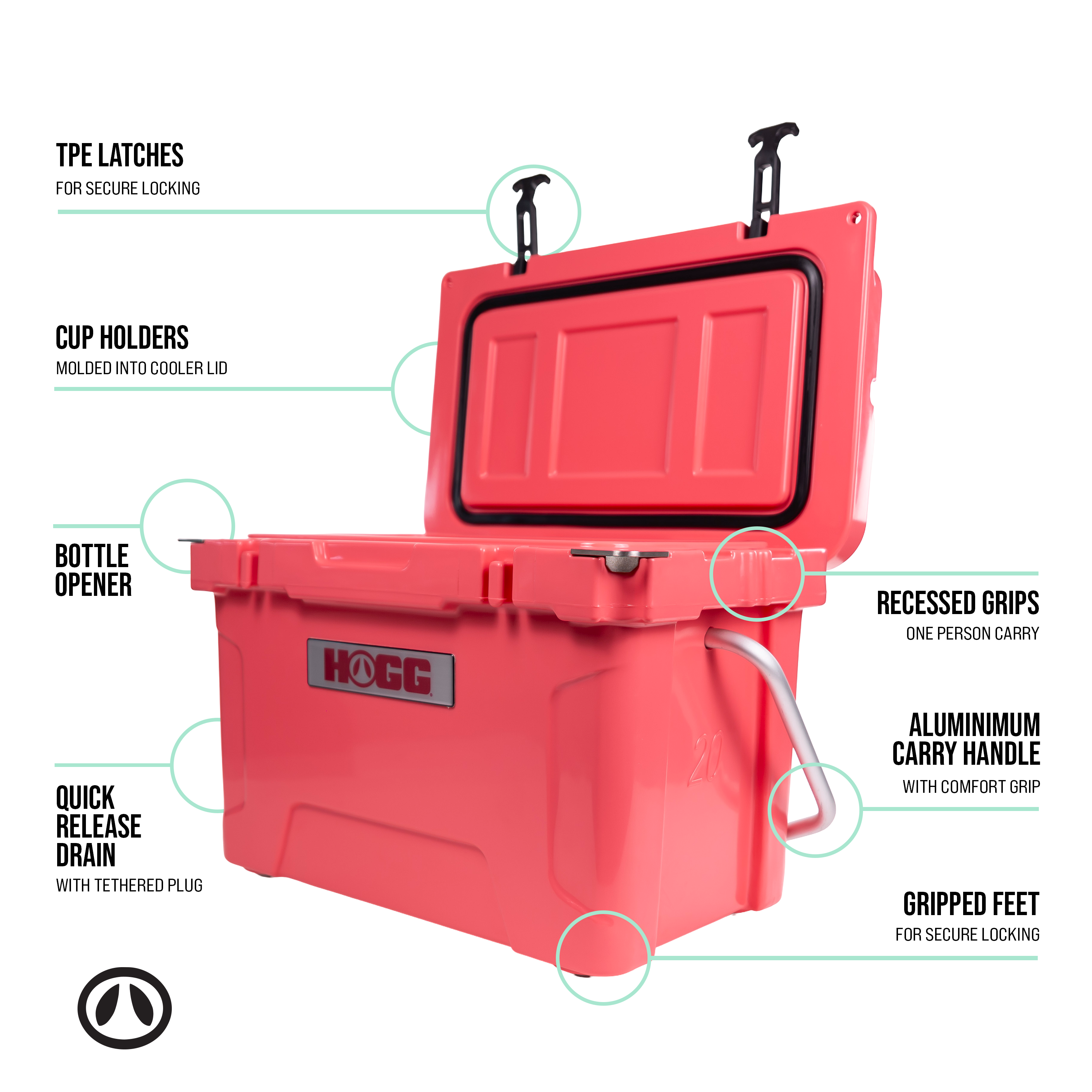 Hogg Outfitters - 20QT Cooler - Image 17