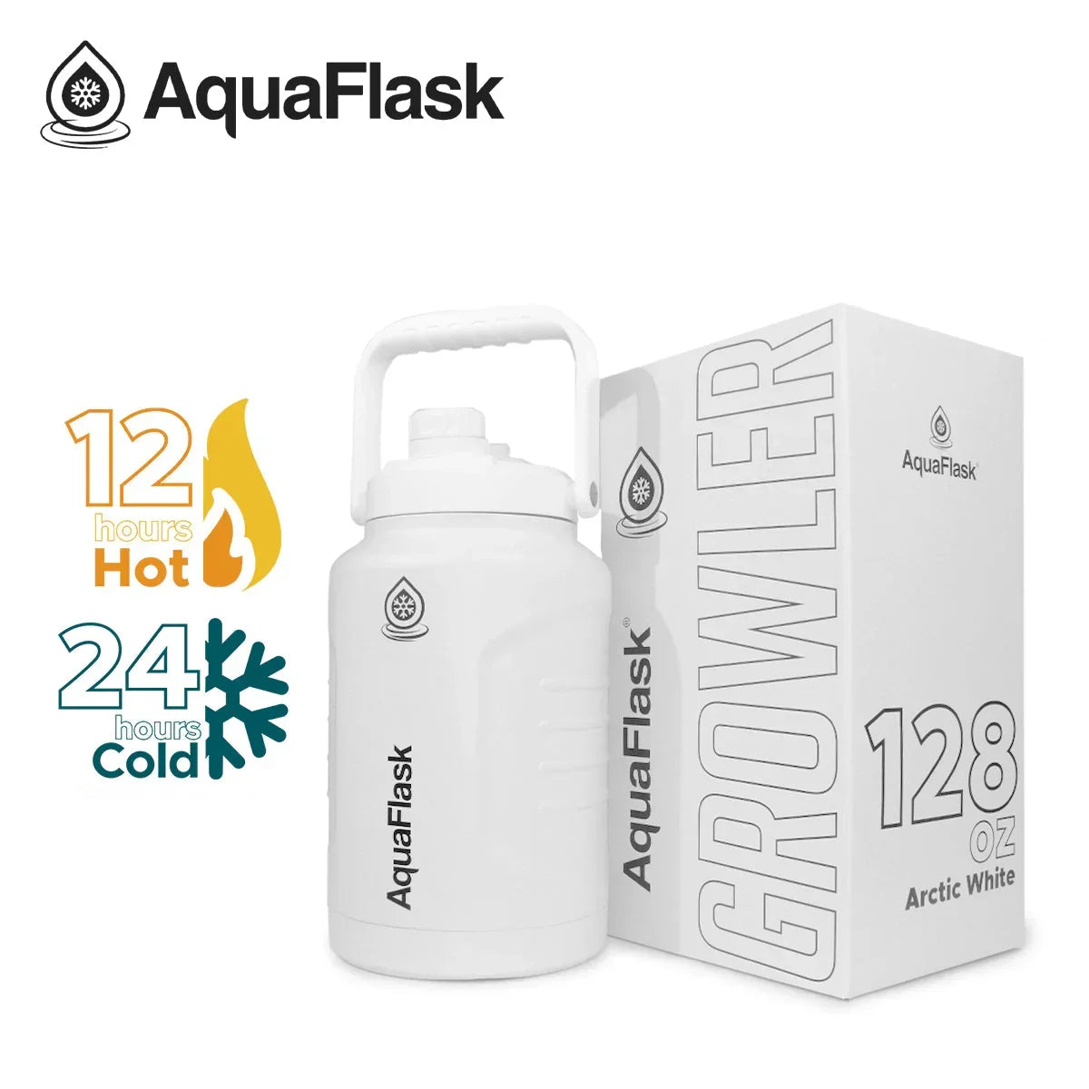 AquaFlask Original Vacuum Insulated Water Bottles 3785 ml (128 oz)