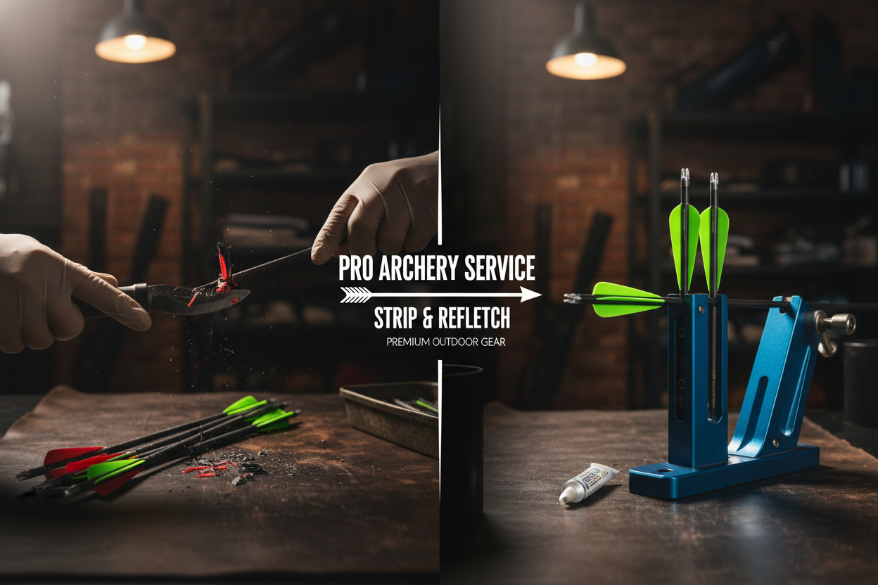 Arrow Strip & Re-Fletching Service