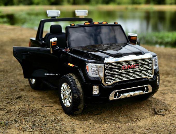 2025 UPGRADED GMC Sierra 24V 2 Seater Kids Ride On Car With Remote Control