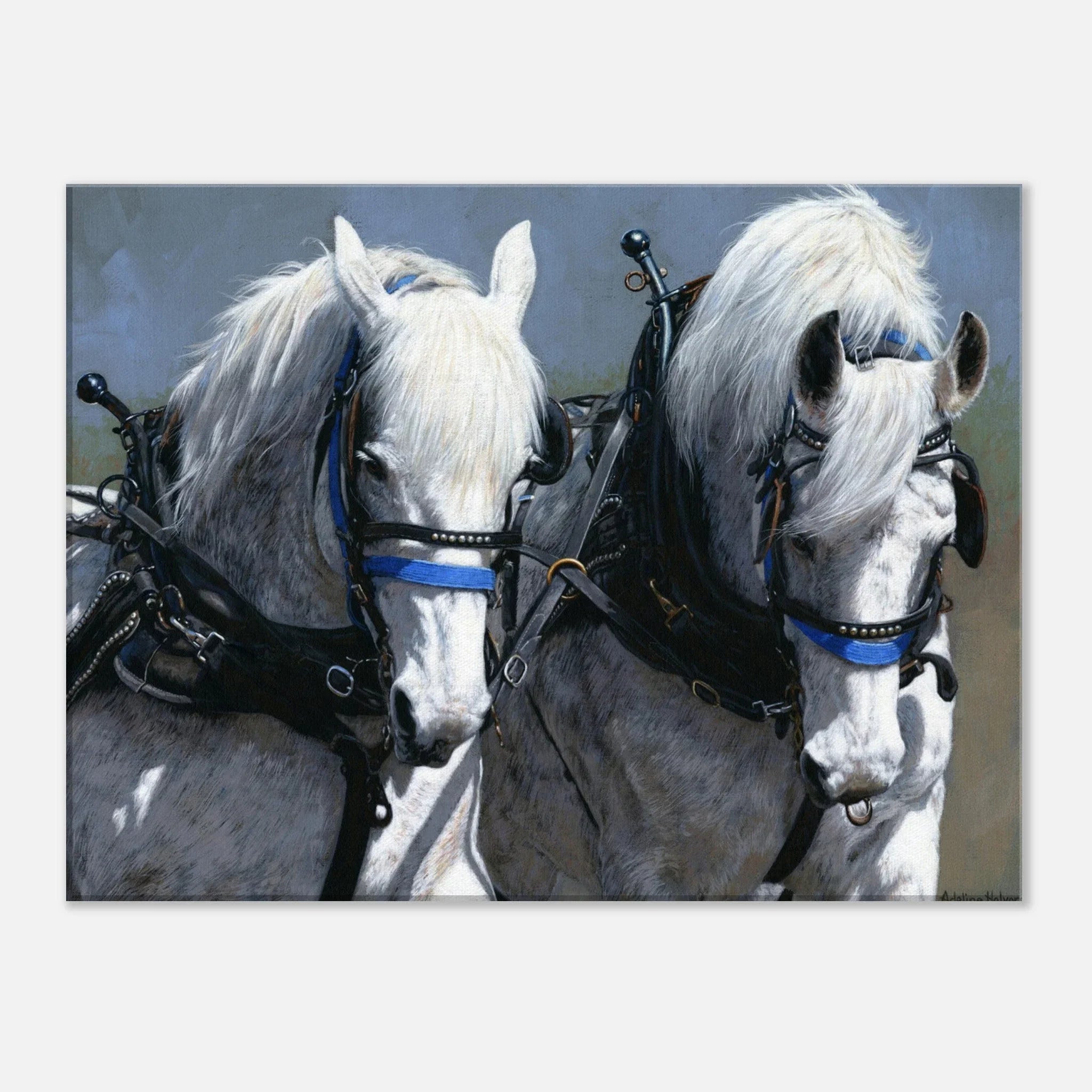 Adeline Halvorson Artworks POWER AND GRACE Canvas Print