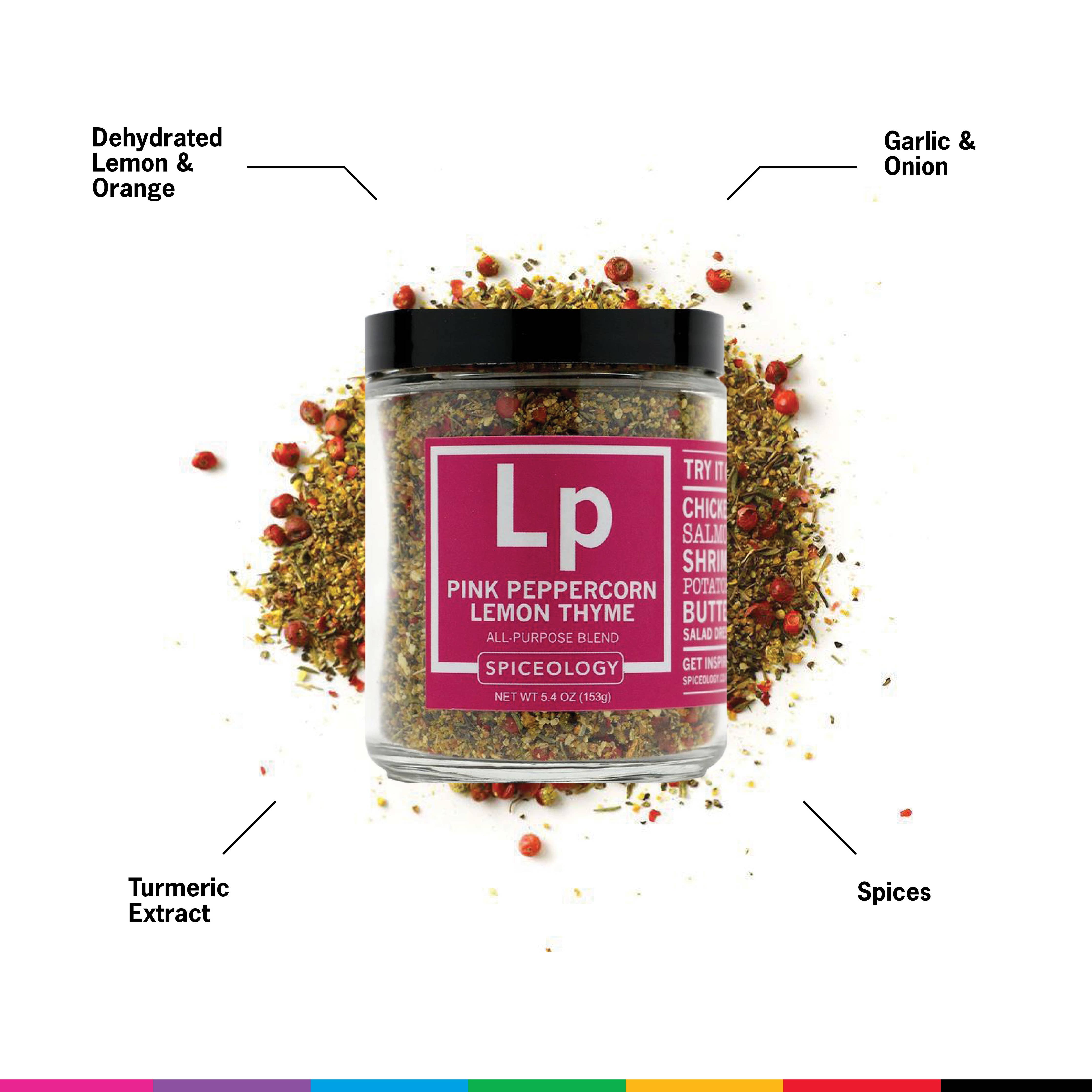 Spiceology Pink Peppercorn Lemon Thyme | Lemon Pepper Rub - Image 3