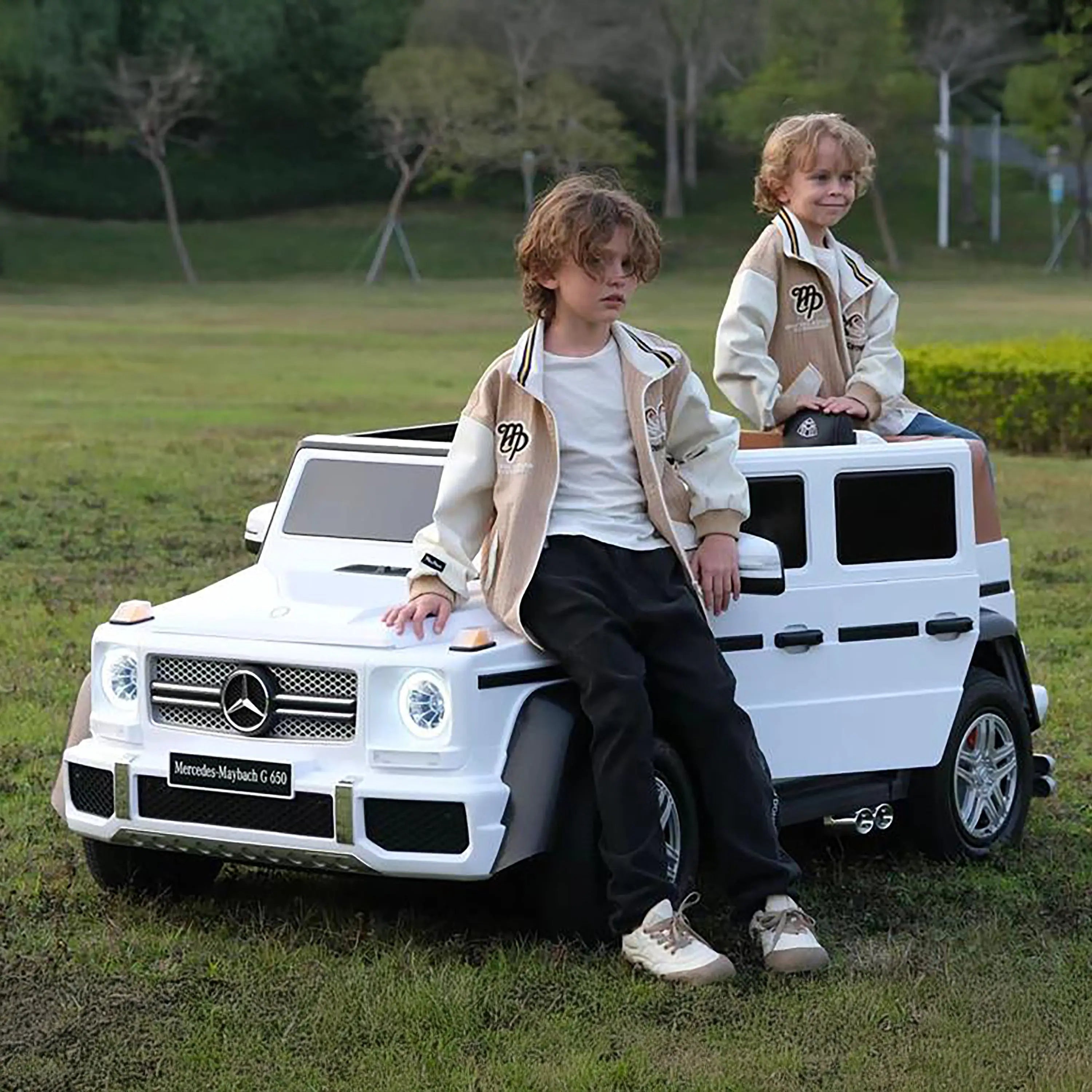 24V Mercedes Maybach G650 Brushless Motor Ride-on - Image 14