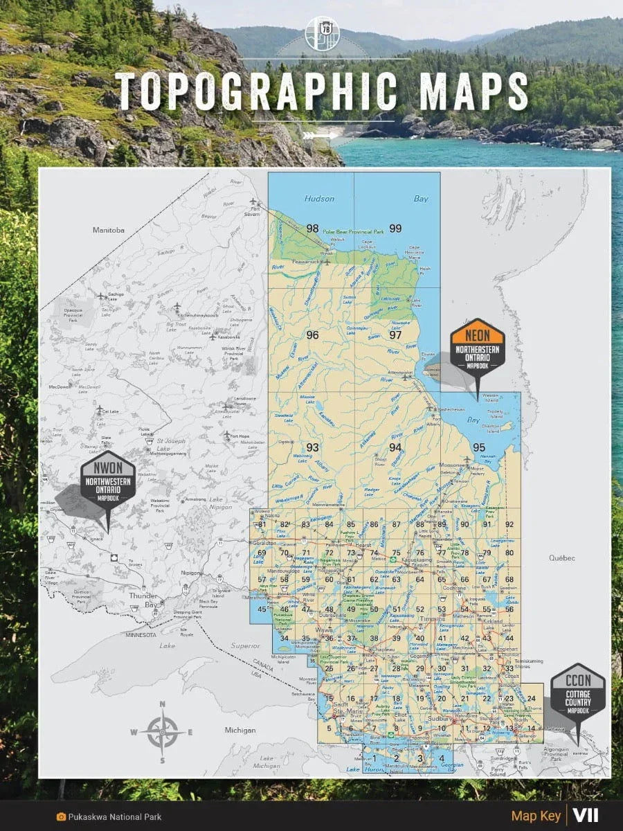 Backroad Maps Northeastern Ontario Backroad Mapbook
